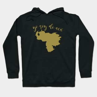 Yo soy de acá Gold Hoodie